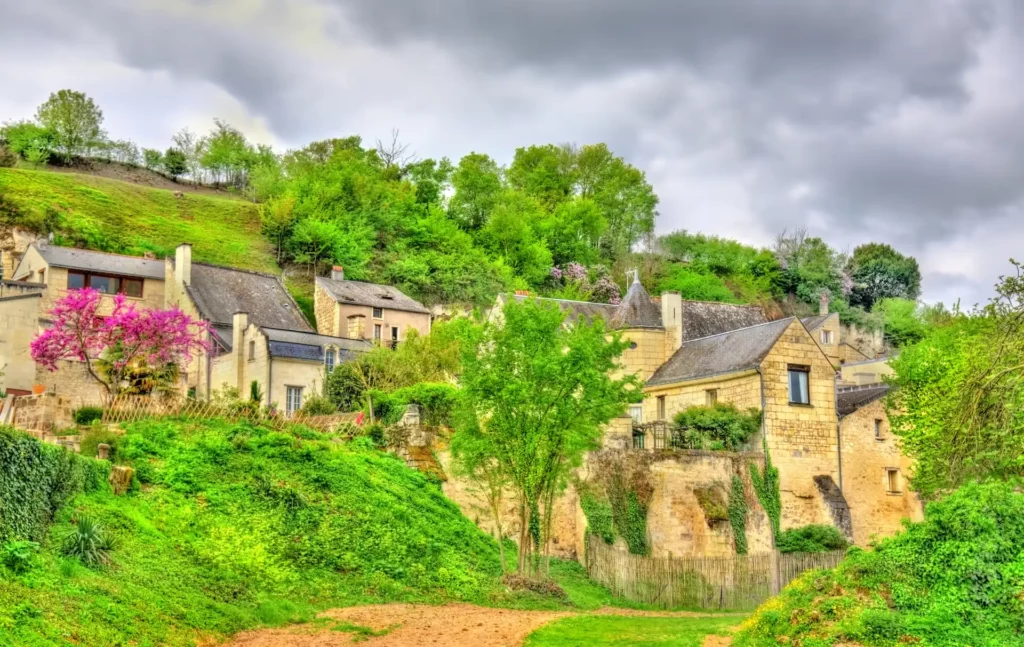 Château de Montsoreau surplombant les berges de la Loire